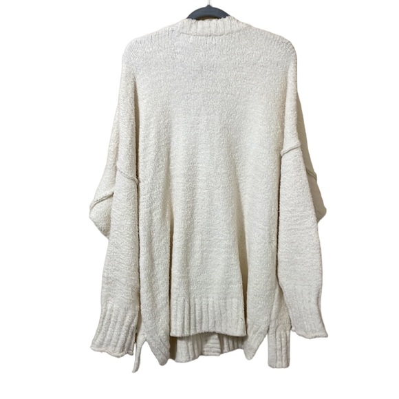 Arizona jean co women’s antique ivory sweater w/ 2 pockets on front. Size XXXL - Picture 6 of 10